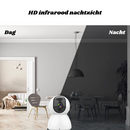 Babyfoon met App | Full HD | 360° Dekking | Spraakfunctie | Nachtzicht