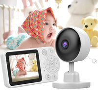 Babyfoon met Camera en Display | Draadloos | Spraakfunctie | Nachtzicht